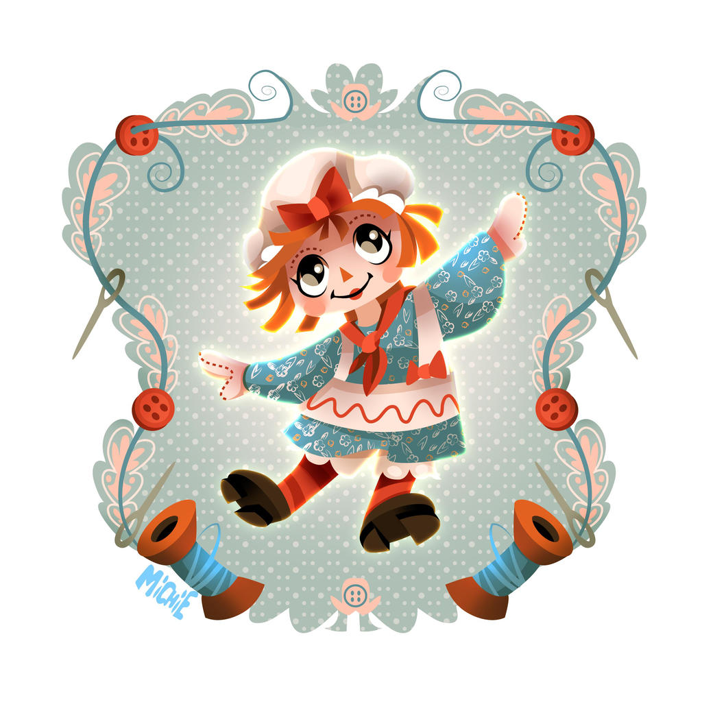 1024x1024 Raggedy Ann