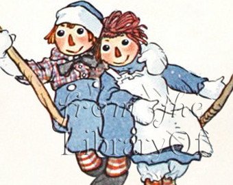 340x270 Raggedy Ann Labels Etsy