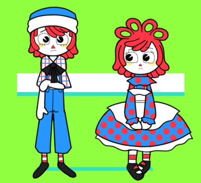 400x364 Raggedy Andy Tumblr