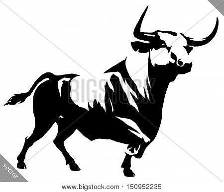 450x387 Huge Collection Of 'bull Drawing Pictures' Download More Than