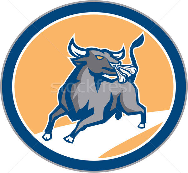 600x551 raging bull stock photos, stock images and vectors stockfresh