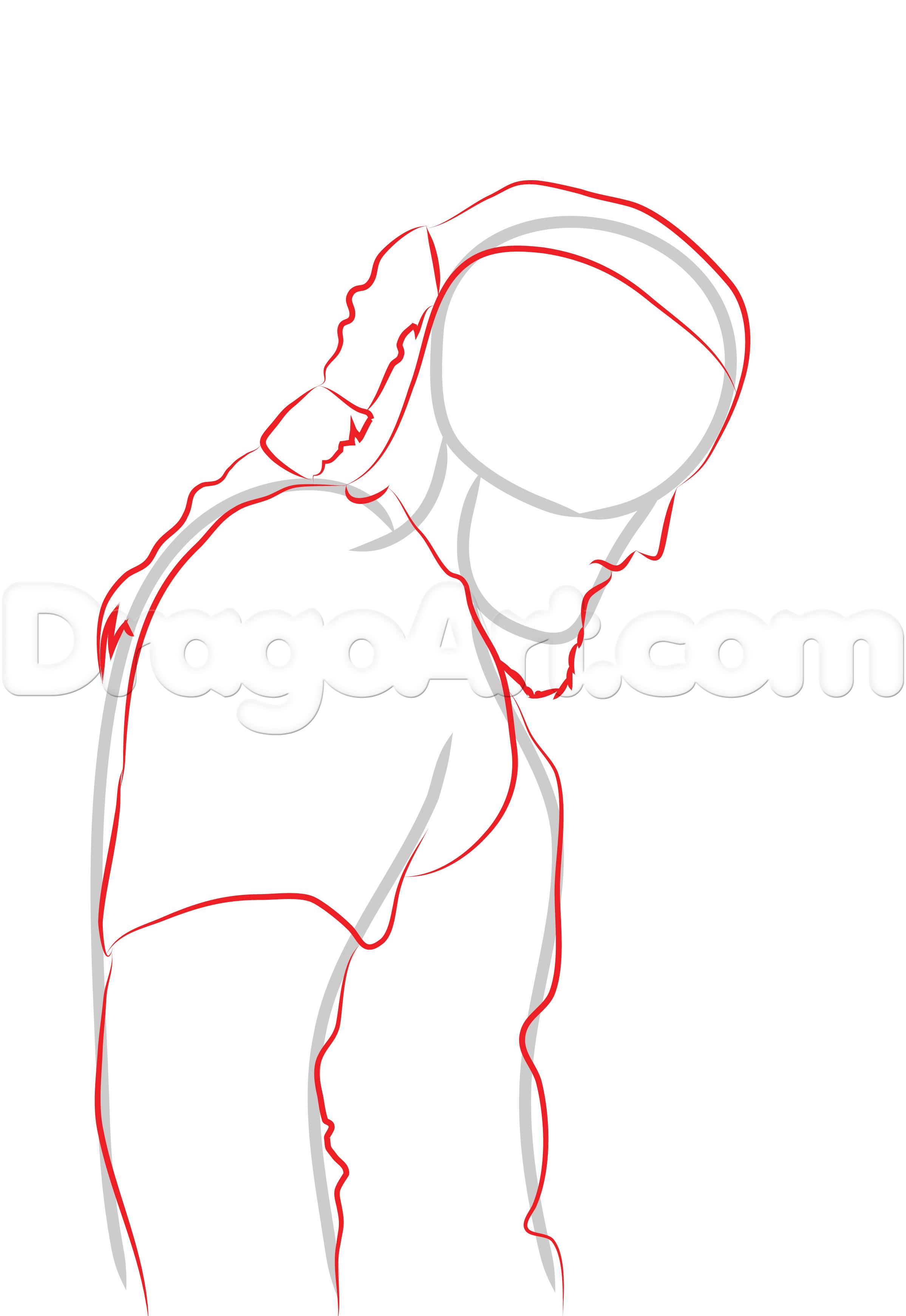 2398x3484 How To Draw Ragnar Lothbrok From Vikings, Step