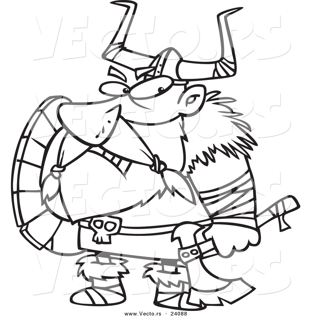 1024x1044 How To Draw A Cartoon Viking