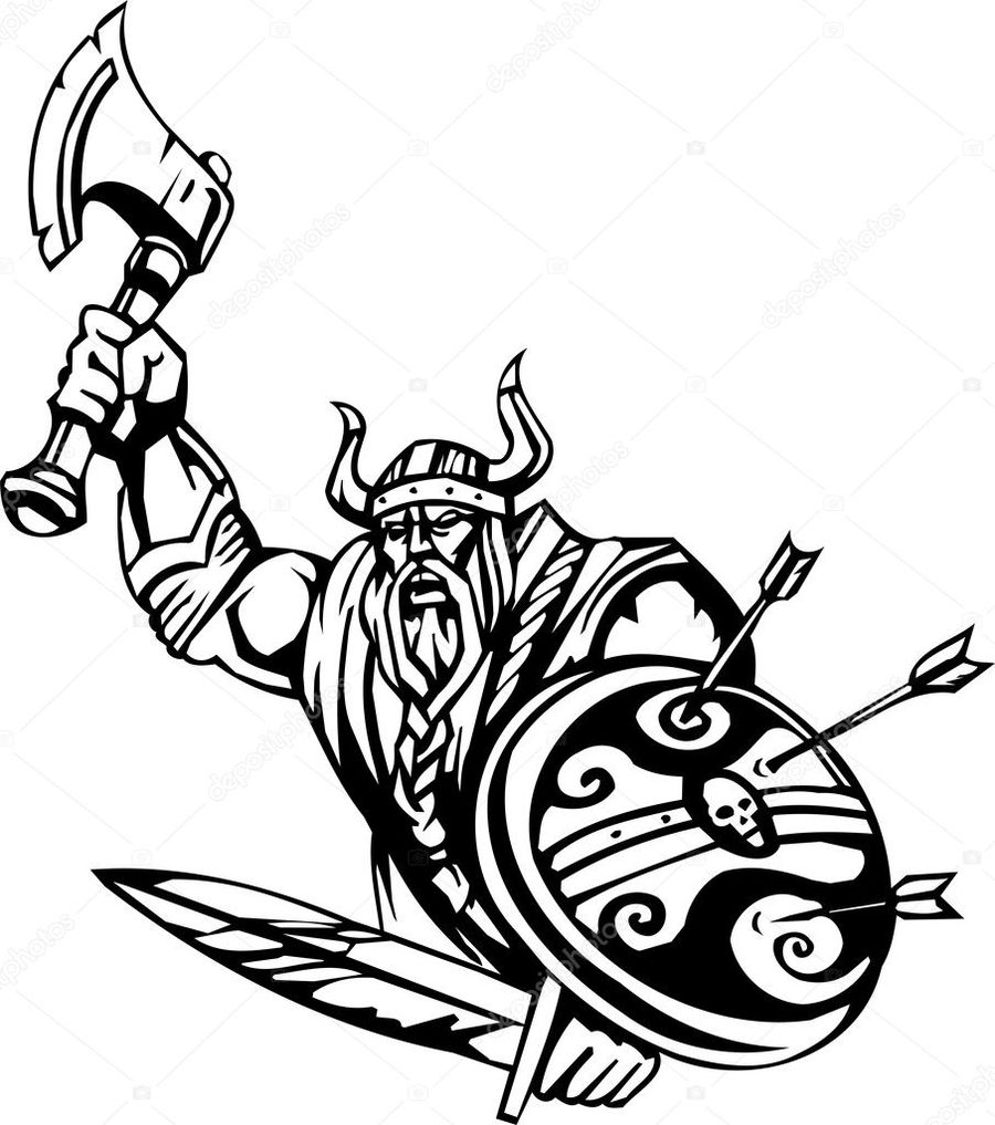 900x1017 Download Viking Illustration Clipart Clip Art Illustration