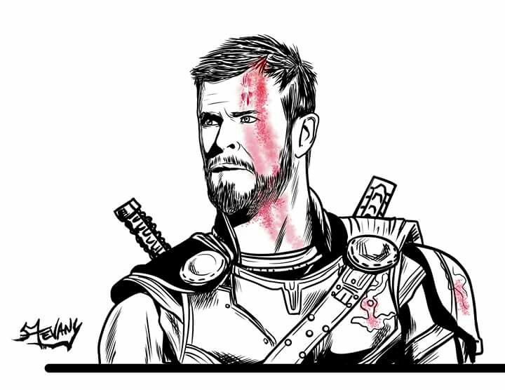 720x556 thor ragnarok desenho