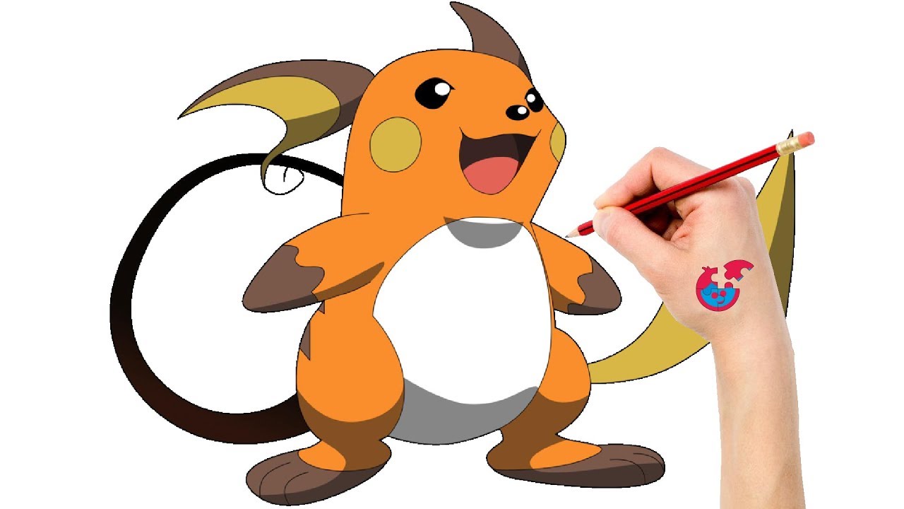 1280x720 How To Draw Pokemon Raichu For Toddlers