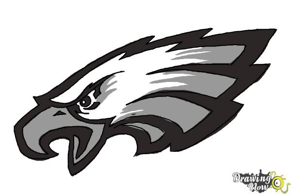 600x400 How To Draw Philadelphia Eagles Logo, Nfl Team Logo