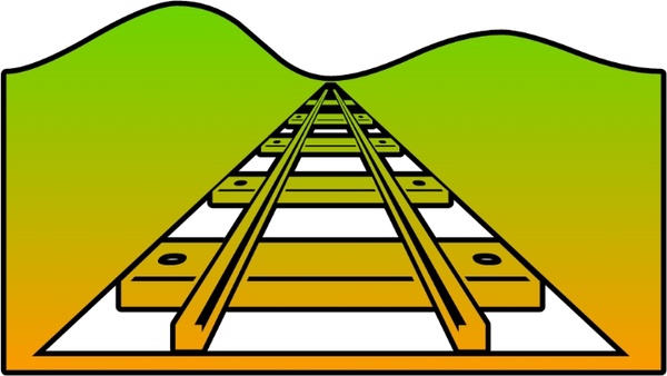 600x338 Railroad Free Vector In Open Office Drawing