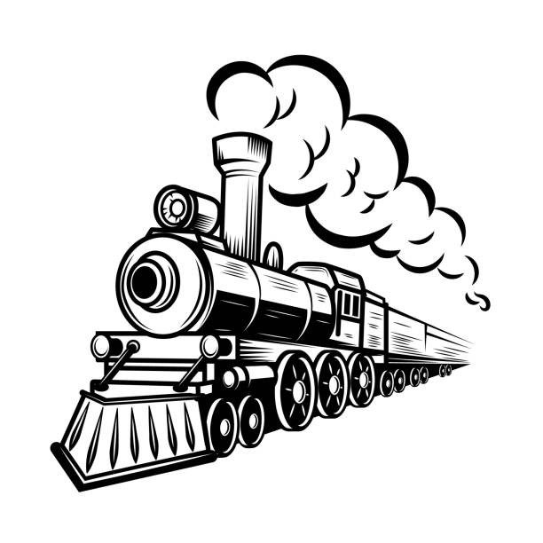 612x612 Train Tracks Clipart Awesome Royalty Free Steam Train Clip Art