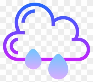 320x283 This Is A Drawing Of A Rain Cloud That Is Flat