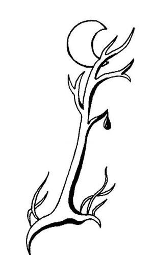 300x500 Rain Drawing