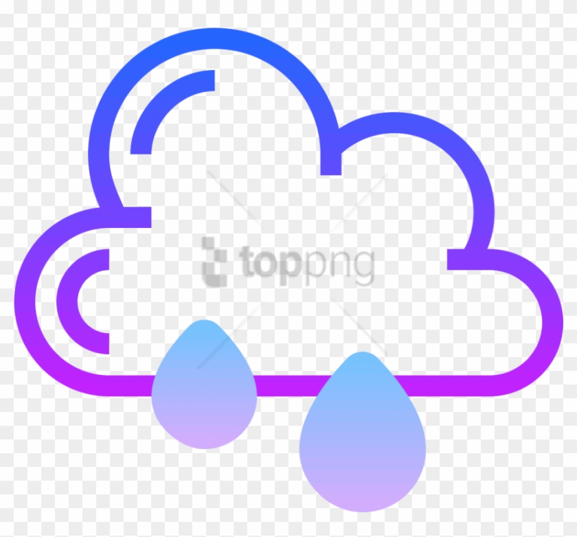840x782 Free Png This Is A Drawing Of A Rain Cloud That Is, Transparent