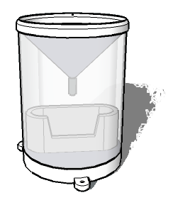 244x282 Tipping Bucket Rain Gauge
