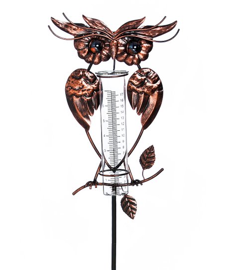 452x543 Wise Owl Rain Gauge Garden Stake Zulily