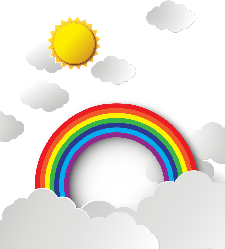 913x1008 Collection Of Free Drawing Rain Rainbow Download On Ui Ex