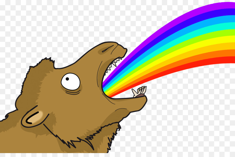 900x600 Rainbow, Drawing, Cartoon, Transparent Png Image Clipart Free