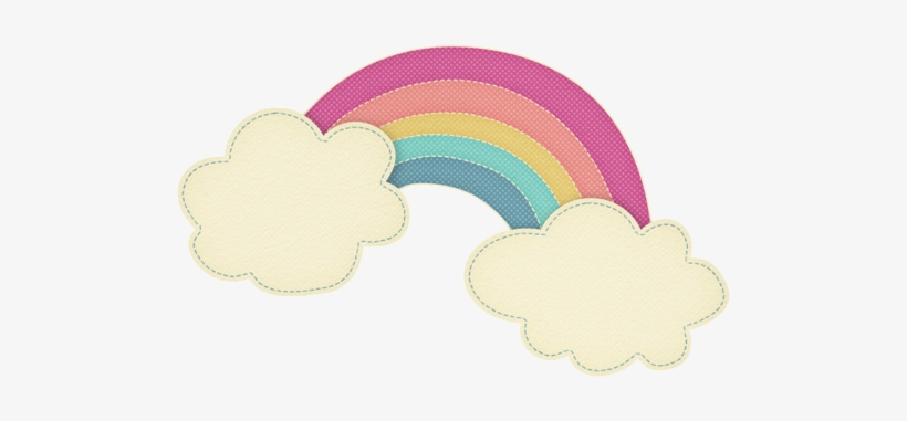 820x381 Rainbow Png, Rainbow Cloud, Cartoon Clouds, Clip Art