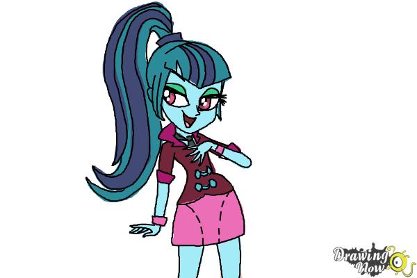600x400 How To Draw Sonata Dusk From My Little Pony Equestria Girls