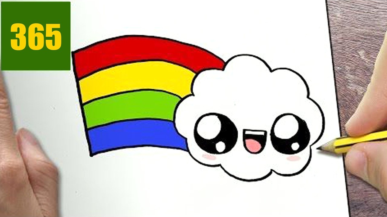 1280x720 Cute Easy Drawings For Beginners And How To Draw A Rainbow