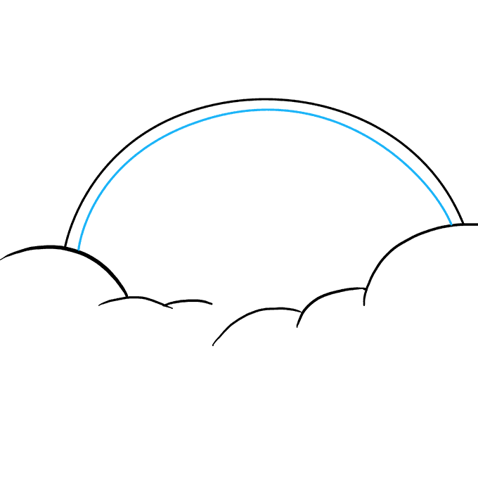 680x678 How To Draw A Rainbow