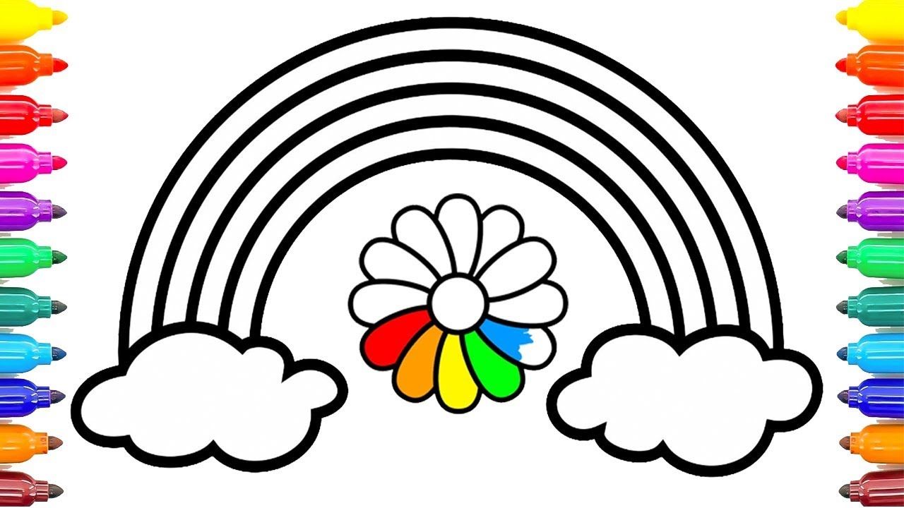 Rainbow Drawing For Kids | Free download on ClipArtMag