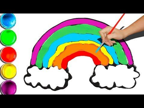 480x360 Coloring Cupcake Painting For Toddlers And Drawing For Kids