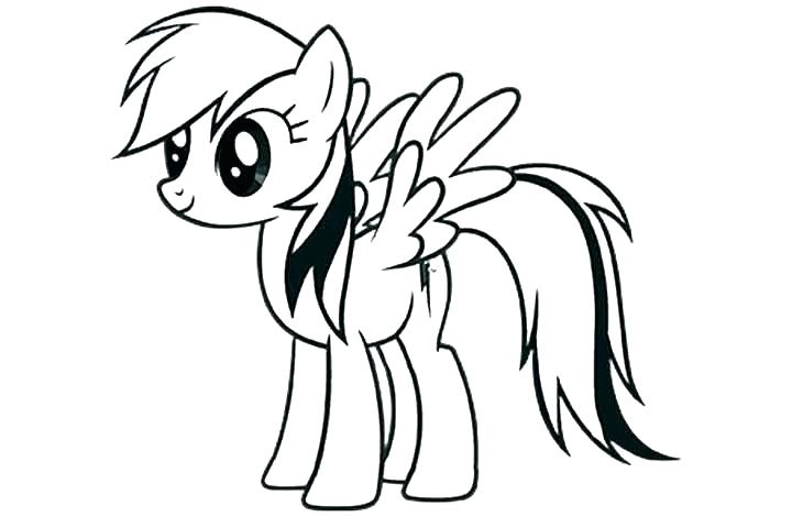 720x470 My Little Pony Rainbow Dash Flying Coloring Pages Games Baby Color