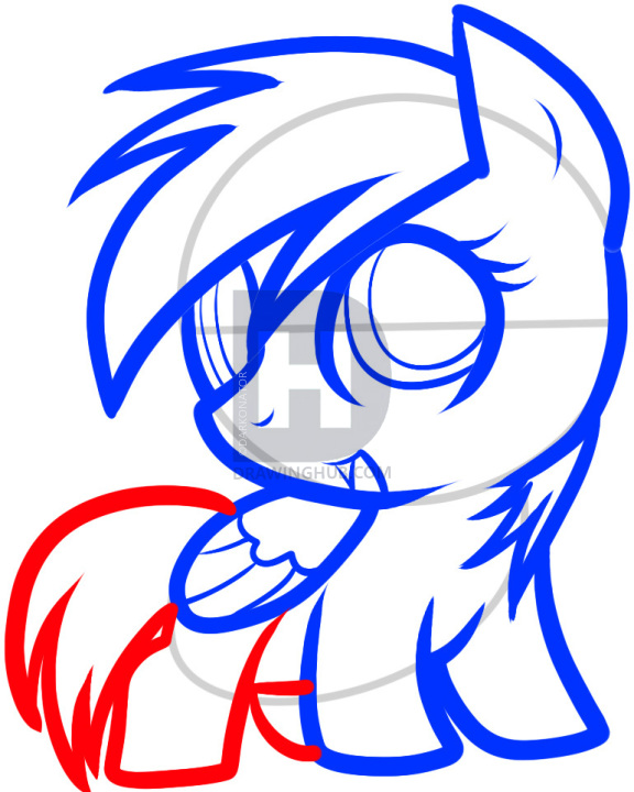 576x720 how to draw chibi rainbow dash, chibi rainbow dash, my little pony