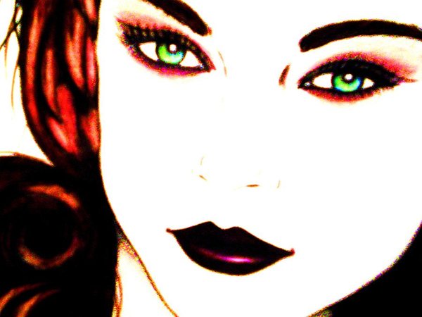 600x450 Rainbow Eyes Drawings Fine Art America