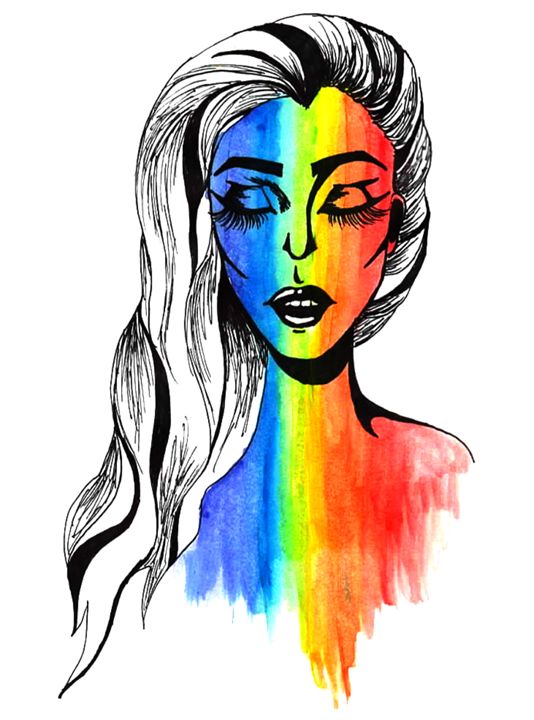 534x720 Rainbow Rays