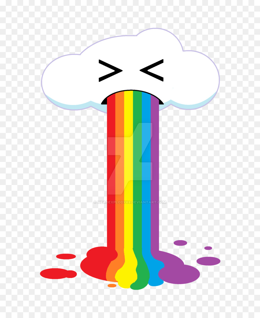 900x1100 Rainbow, Drawing, Art, Transparent Png Image Clipart Free Download