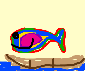 300x250 Rainbow Trout On A Boat