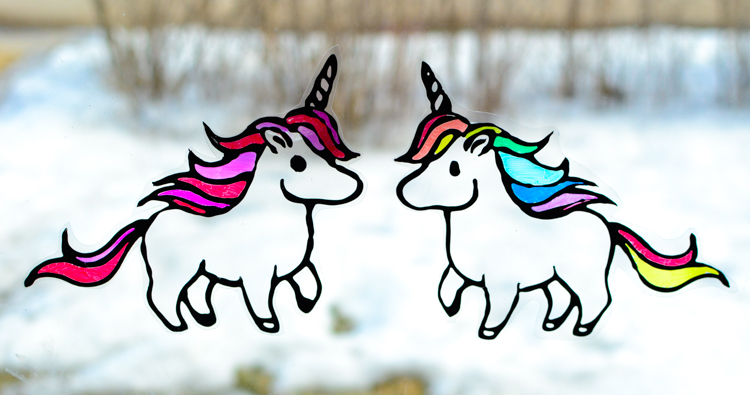 750x395 Rainbow Unicorn Suncatcher To Make With Kids Adventure In A Box