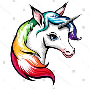 Rainbow Unicorn Drawing | Free download on ClipArtMag