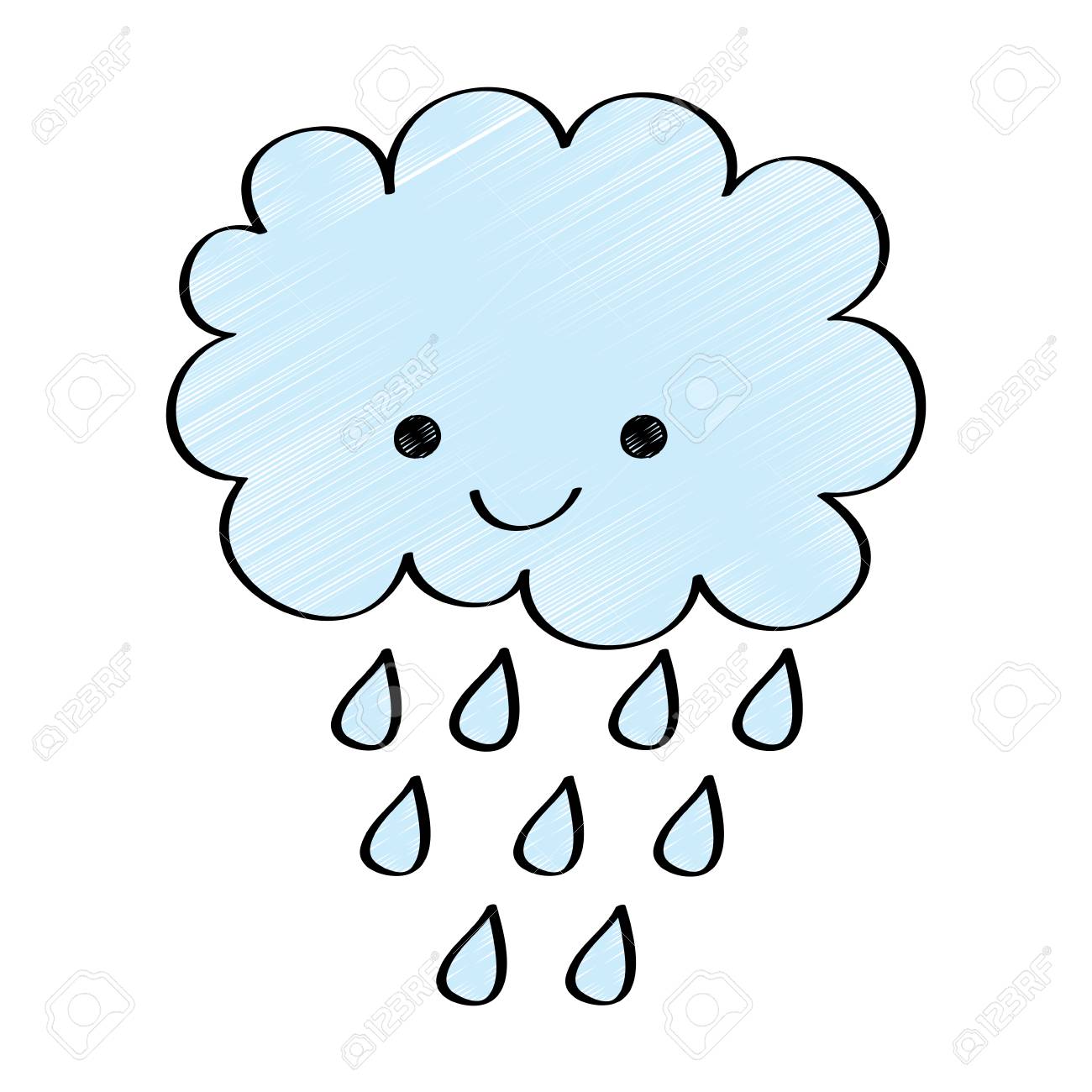 1300x1300 Huge Collection Of 'rain Drops Drawing' Download More Than