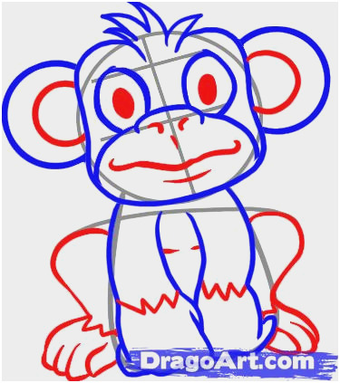 375x423 Monkey Drawing Tutorial Amazing How To Draw A Monkey Step