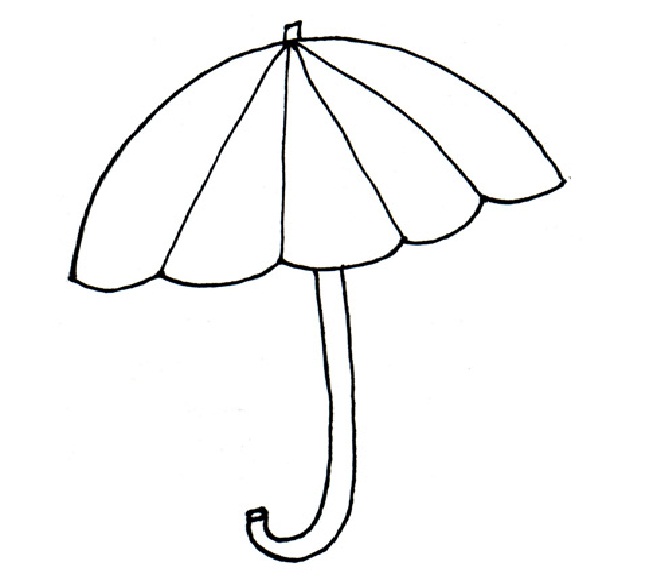655x581 Free Coloring Pages Umbrella Rainy Day Umbrella Free Printable