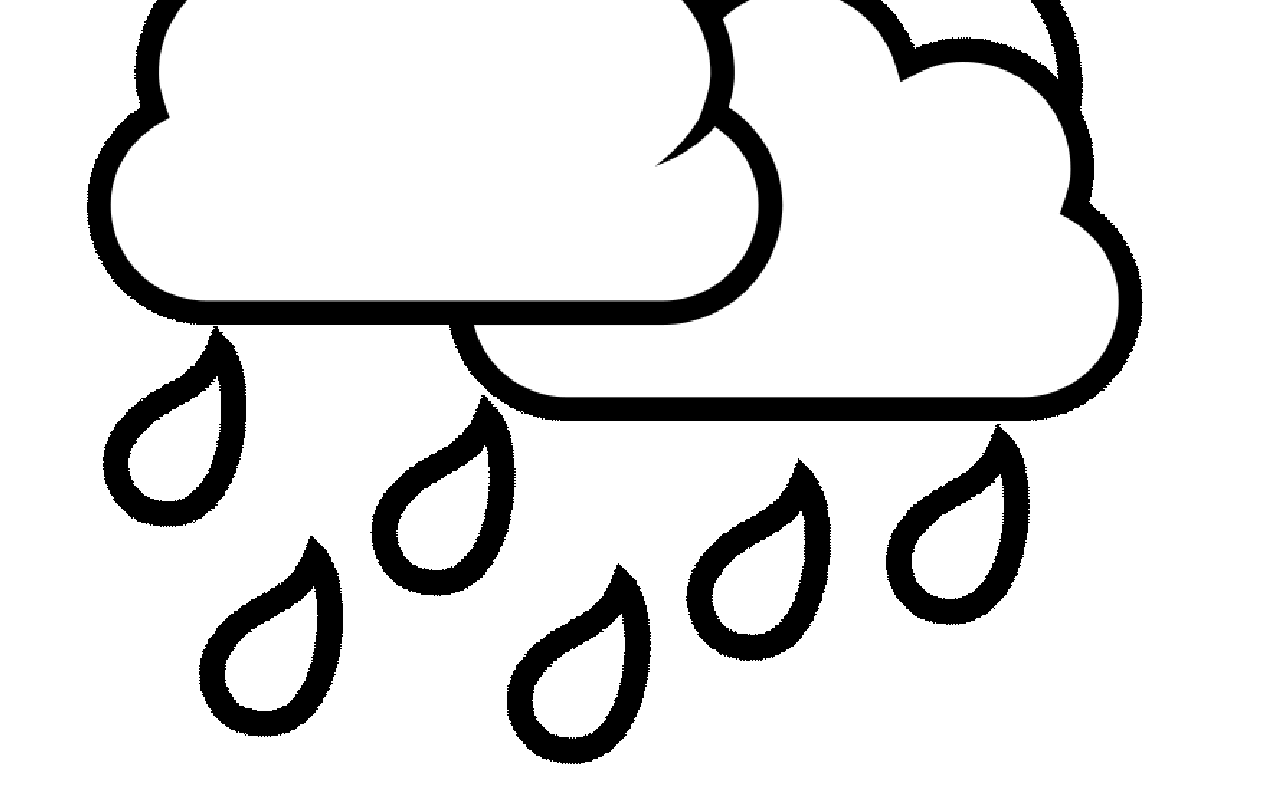 1275x800 Rainoloring Pages Outline Drawing For Kids Save Playing