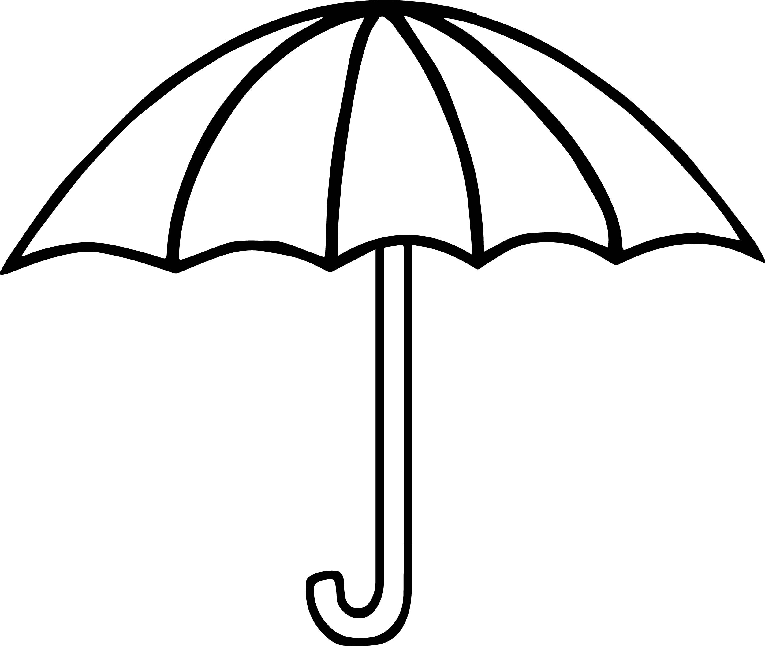 2500x2111 Umbrella Coloring