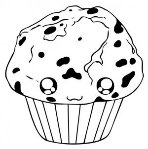 300x302 How To Draw How To Draw A Muffin