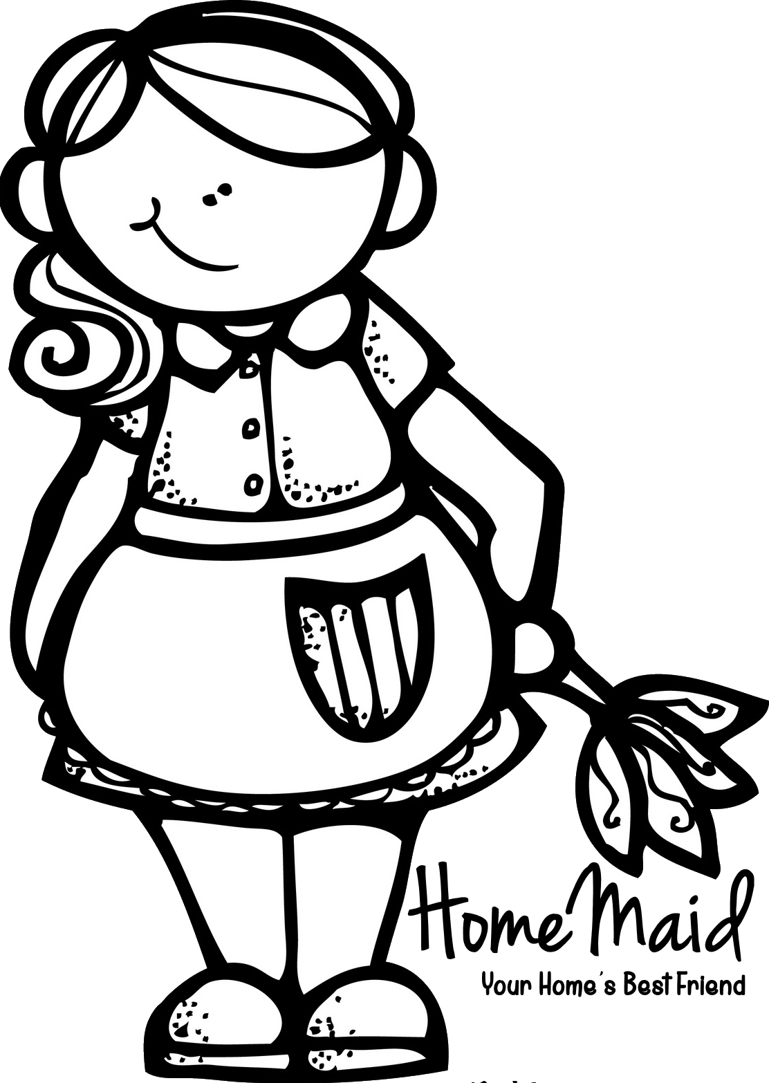 1112x1566 Cliparts For Free Download Maid Clipart Drawing And Use