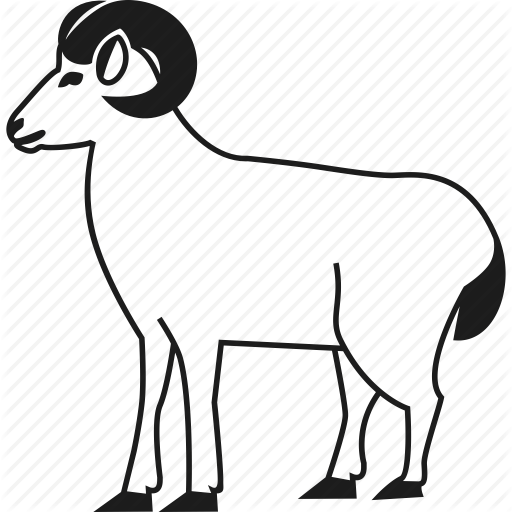 512x512 Animal, Farm, Farm Animal, Ram Icon