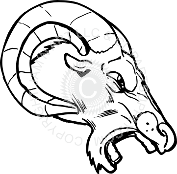 361x356 Ram Drawing Clipart