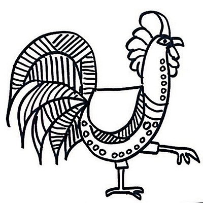 400x400 Ram And The Rooster Devdutt