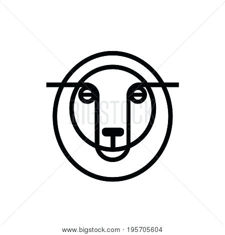 450x470 Sheep Drawing Template