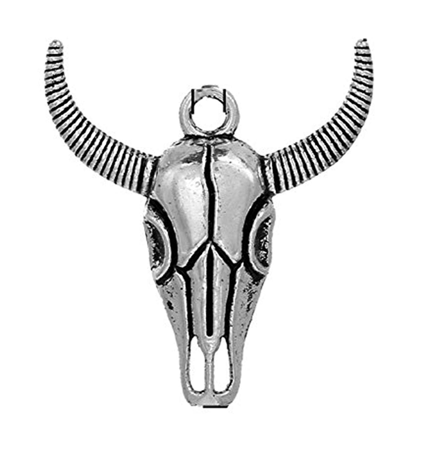 1385x1500 Horn Bull Skullram Skullsheep Skullcowboy Charm