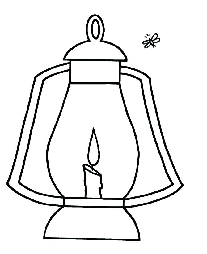 670x820 Ramadan Lantern Coloring