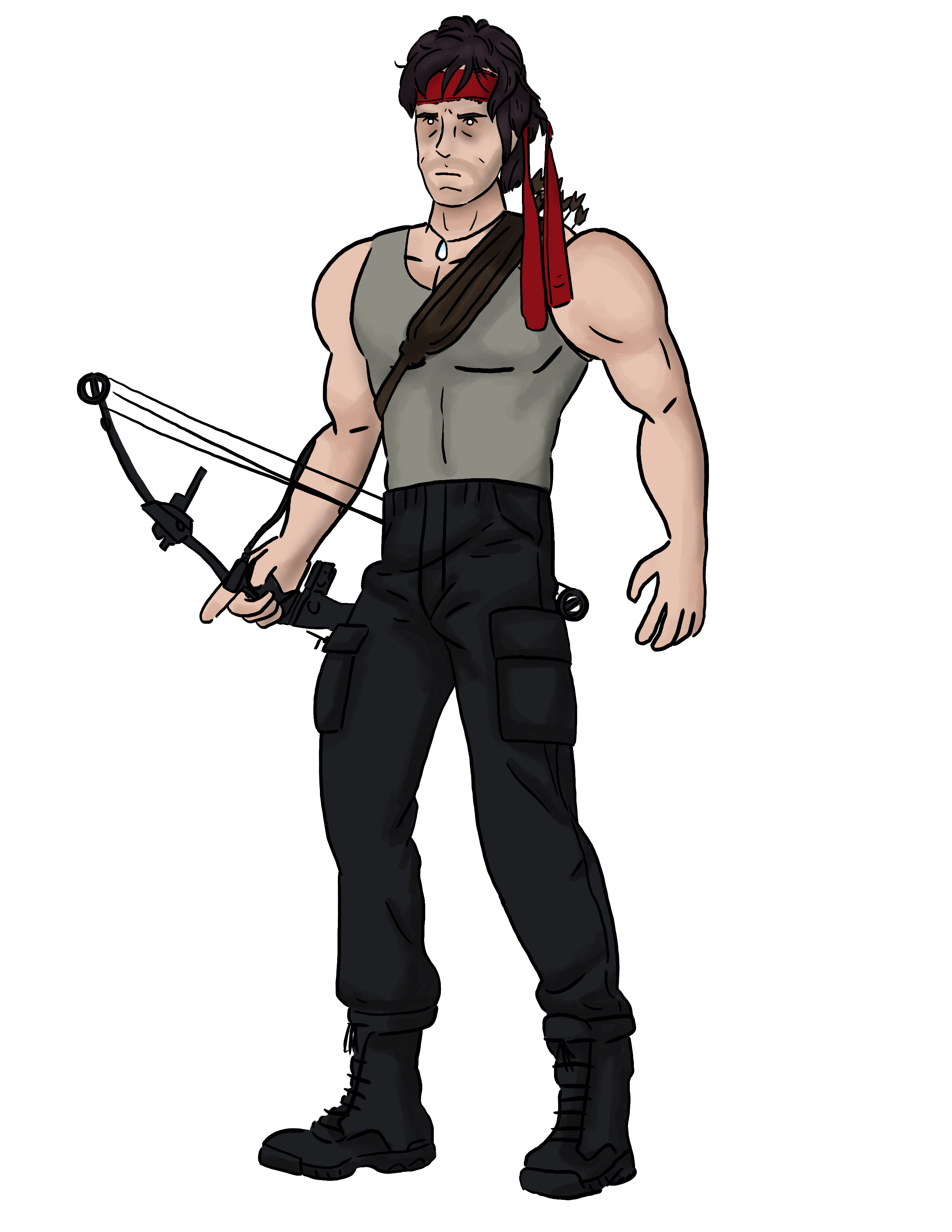 Quick Rambo Drawing Rambo Drawing | Free download on ClipArtMag