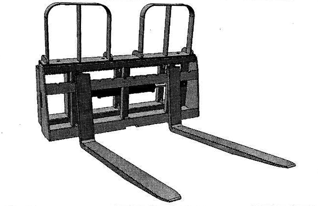 652x424 Rotating Pallet Fork