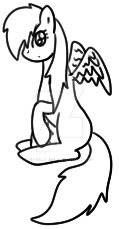 400x768 Random Line Drawing